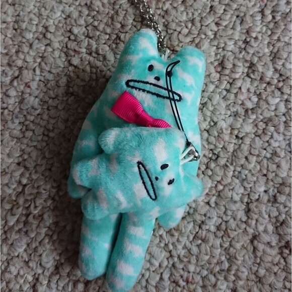 Craftholic Sloth bear double Plush Doll keychain with magnet - animal prints - Picture 4 of 6